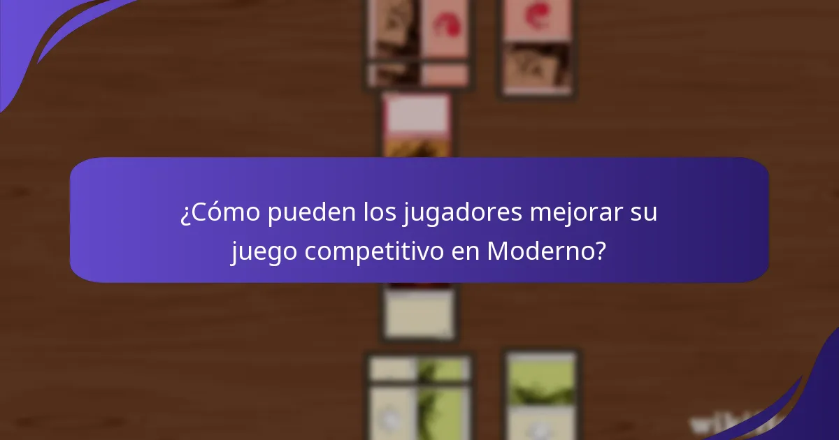 ¿Qué arquetipos de mazo son populares en el formato Moderno?