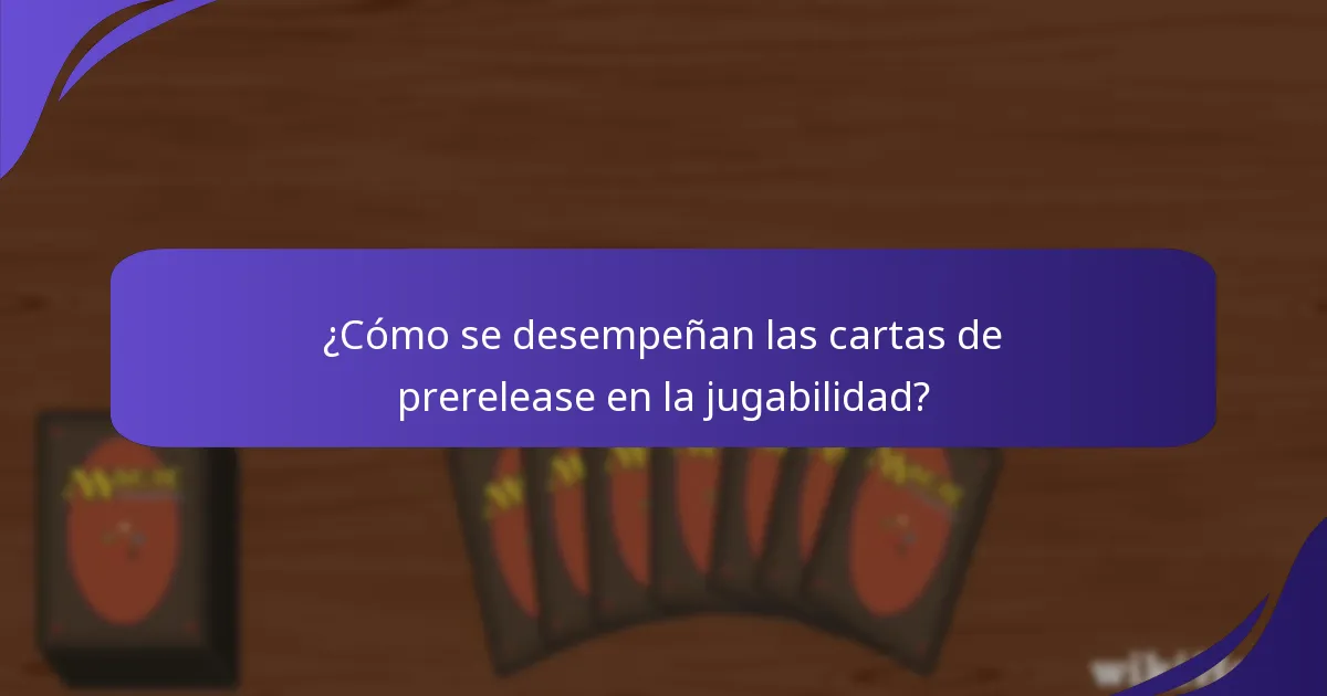 ¿Cuáles son las cartas de prerelease favoritas de la comunidad?