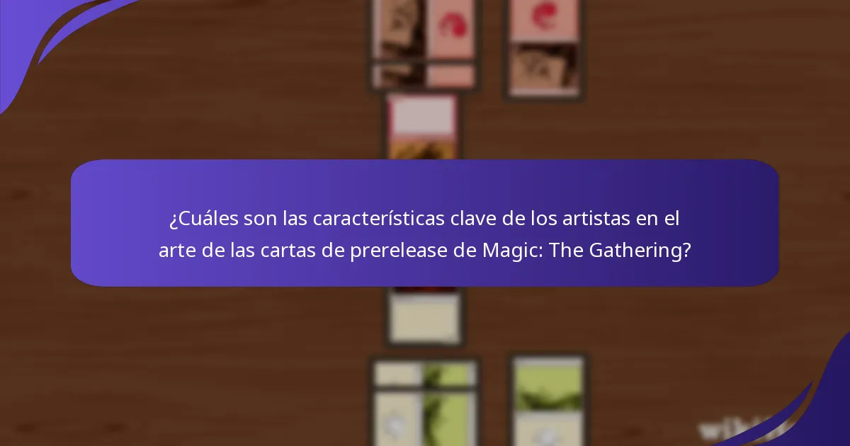 ¿Qué artistas han tenido el mayor impacto en el arte de las cartas de Magic: The Gathering?