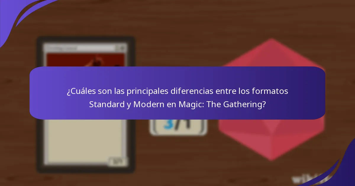 ¿Cuáles son los pros y los contras de cada formato de Magic: The Gathering?